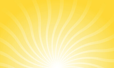 Vector Yellow Light Sunburst Background