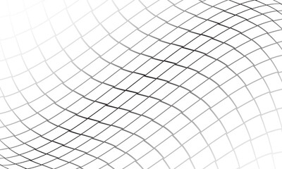 The texture of the metal mesh on a white background. Torn steel, metal mesh with holes. fence