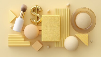 A serene stage where beauty and quiet wealth harmonize.