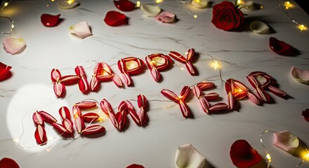 Delicious Happy New Year Strawberry Bites Celebration