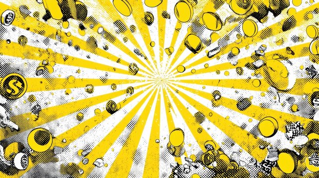 A maximalist celebration where vintage dazzle collides with modern greed.