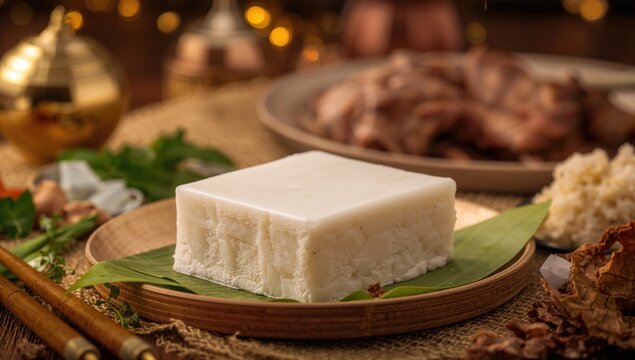 Tahu susu, a widely enjoyed Indonesian delicacy, protein-rich meal