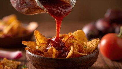 Plum-based sauce, rich in natural sugars, suitable for enhancing dishes