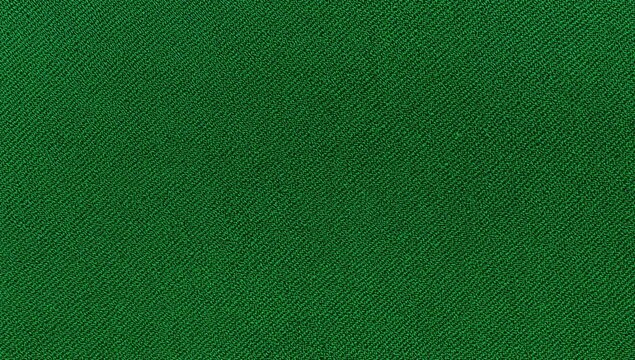 Close-up of green billiard cloth texture, suitable for gaming environments