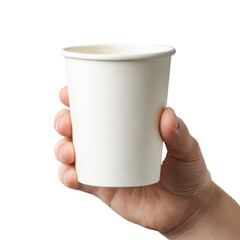 Hand holding white paper cup png disposable png drink png takeout png beverage png coffee png blank png office png eco png cafe png transparent background image