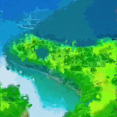 Various oil paintings, flowers, forests, mountain scenery, chrysanthemums, lakes, waterfalls, roses, peonies, flowers, small rivers, rabbits, birds