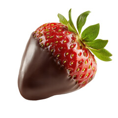 Chocolate-covered strawberry png dessert png sweet png fruit png chocolate png gourmet png treat png romantic png valentine png delicious png transparent background image [memory:6]