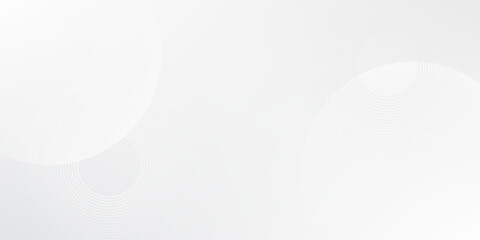 White geometric abstract background overlap layer on bright space with lines effect decoration.