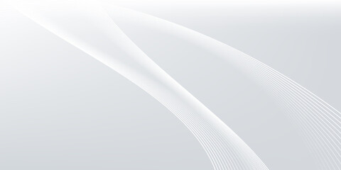 Abstract geometric white and gray color background. Vector, illustration.