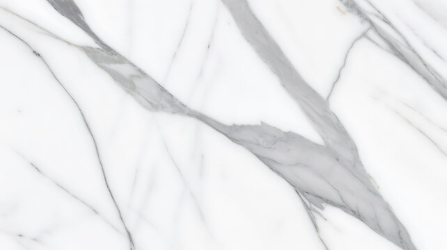 White marble texture with natural grey veins and subtle gold accents image - Powered by Adobe
