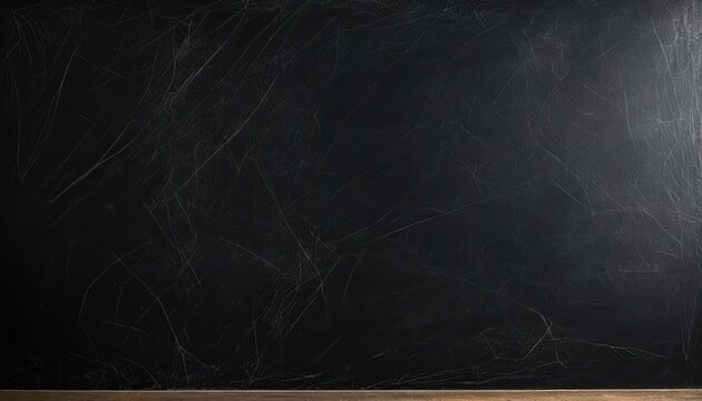 Empty Blackboard Texture: Rustic Chalkboard Background for Education, Design, and Creative Projects - High-Resolution Image