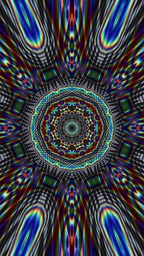 Tiny line-art trippy colour patterns with constantly changing designs for VJ visuals, psychedelic loops, and abstract motion backgrounds.