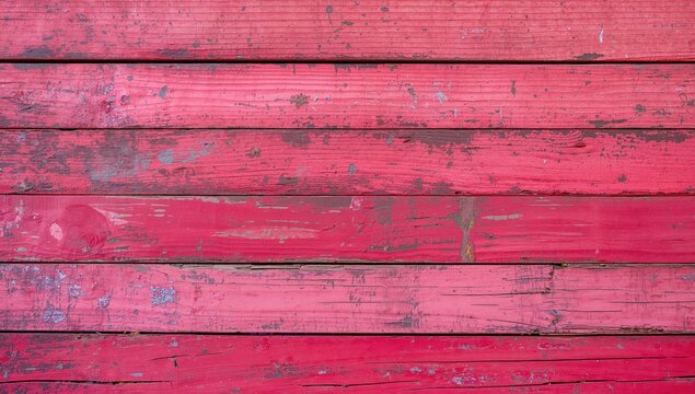 Pink wooden board with a grunge texture, suitable for editorial header background