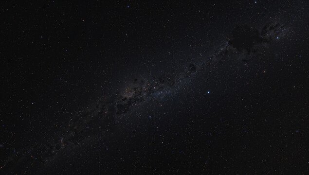 Vast expanse of twinkling stars in the night sky, celestial beauty