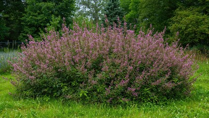 Obraz premium Flowers and shrubs thriving in urban gardens and parks, showcasing seasonal growth and natural beauty