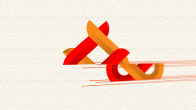 Slicing Logo Animation