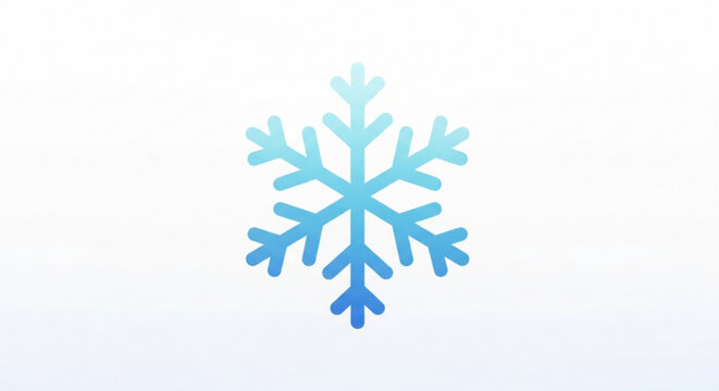Beautiful winter snowflake illustration for christmas holiday designs and seasonal graphic projects vector art