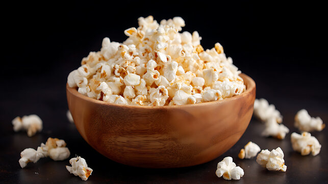 popcorn in a bowl
