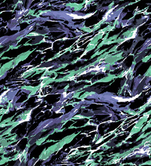 幾何 クラッシュ 風 流れ 波