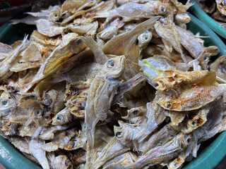 Delicious dried fish ready to be cooked, perfect for a healthy snack and tasty appetizer