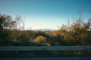 Mountain Cer in the vicinity of the town of Sabac in Serbia