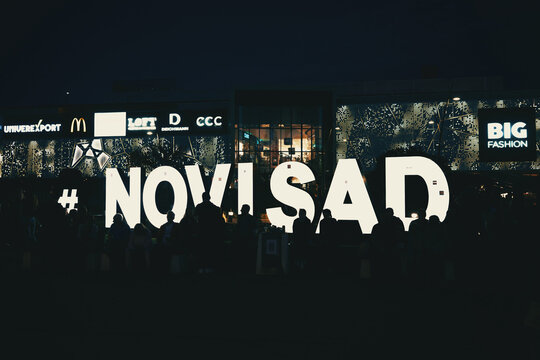 Commemorative gathering of citizens in Novi Sad