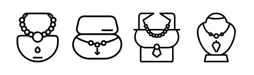 Elegant vector illustration of a decorative antique jewelry box ideal for design projects