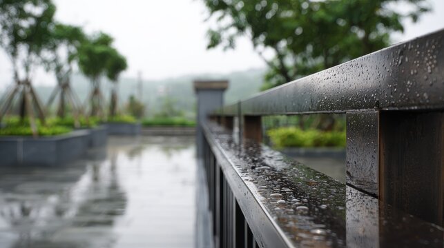 Eye-catching photo of reflect the waterproof and rust proof characteristics of aluminum alloy material.