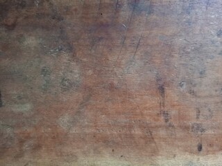 Rich Brown Old Wooden Table Surface Texture Background