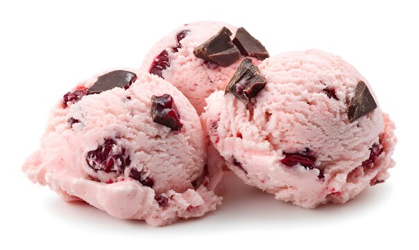 Cherry Dark Chocolate chunk ice cream resolution