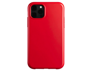 Red Smartphone Case Front View PNG
