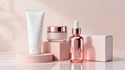 Premium Skincare Packaging Mockup