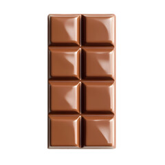 Chocolate Bar isolated on transparent background