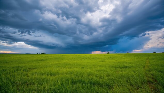 Montana summer thunderstorms, showcasing seasonal change