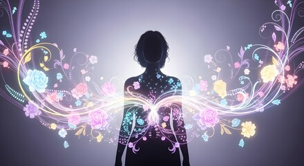 Feminine Energy Abstract Portrait