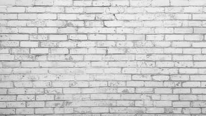 Obraz premium White Brick Wall, suitable for editorial header background