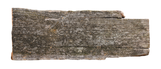 Old wooden sign board background. plank wood isolated for design art work or add text message.