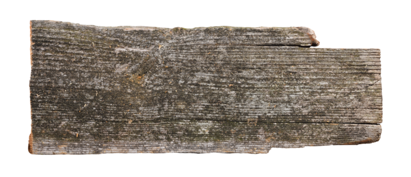 Old wooden sign board background. plank wood isolated for design art work or add text message. 