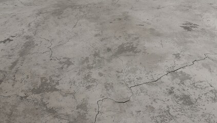 Polished old grey concrete floor, functional backdrop for design