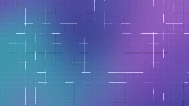 Soft purple blue gradient background with clean white grid line elements forming a modern tech inspired pattern for global celebration events digital branding futuristic design and creative visuals