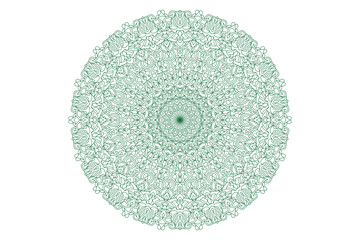 Mandala Design with Beautiful Work