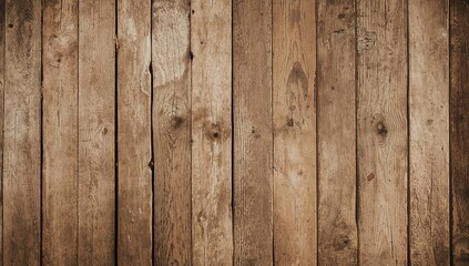 Fototapeta premium Aged timber planks with a rustic appeal, suitable for text overlay and layout