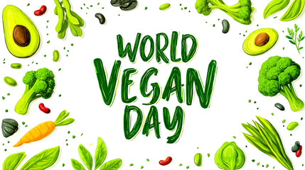 World Vegan Day Veganism Vegetarianism Plant-Based Diet Healthy Eating Nutrition Avocado Broccoli Carrot Veggie Veggies Vegans Vegeterians Veganuary Veg-Friendly Veg Life Veg Lifestyle Veg Food Veg Re