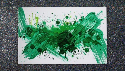 Abstract soccer-themed artwork featuring circular patterns and lighting effects, suitable as a dynamic background for sports-related content.