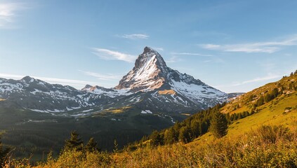 Mont Blanc Massif View Showcasing
