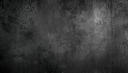 Obraz premium Old wall texture in dark gray and black hues, suitable for UI backdrop