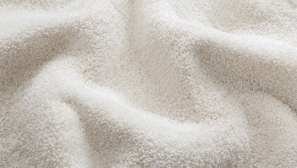 Seamless white carpet texture ideal for editorial backgrounds, light and abstract design