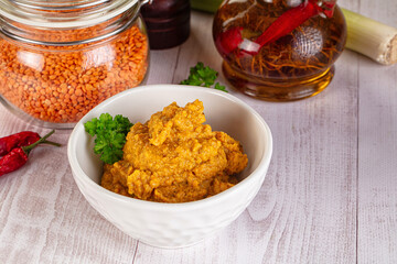 Indian cuisine - Lentil vegan dal