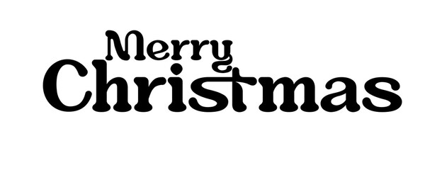 Merry Christmas Text PNG