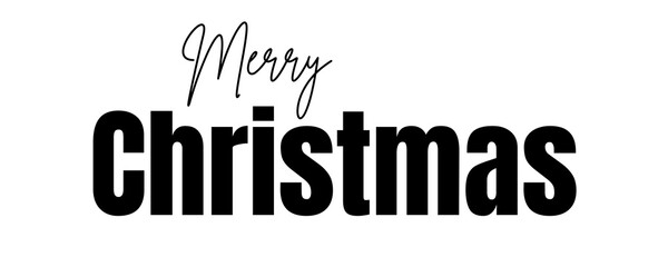 Merry Christmas Text PNG